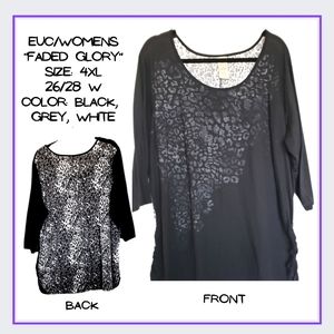 🔥👚EUC/"FADED GLORY" TOP 4X